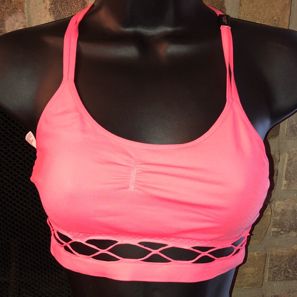 Victoria’s Secret hot pink bralette